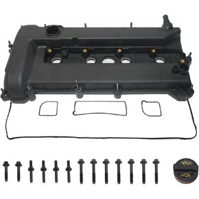 2.0L Valve Cover Compatible with 2005-2008 Ford Escape 2008-2011 Ford Focus Replace# 4S4Z-6582-CA 4S4Z-6582-C 4S4Z-6582-D 1S7Z-6584-BA 4S4Z6582CA 4S4Z6582C