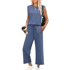 SAMPEEL Two Piece Sets for Women Travel Airport Outfits
