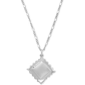 Wanderlust + Co Ravioli Necklace 14k Gold/Rhodium مجوهرات مطلي بالدشات التي آمن