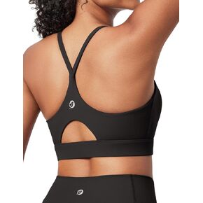IUGA High Impact Sports Bras for Women High Support Padded Workout Bras for Women Strappy Racerback Yoga Bra