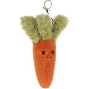 Campicot Lamb Carrot سلسلة مفاتيح لطيفة ، ألعاب مفاتيح أفخم ناعمة لحقائب الظهر للأطفال ، محفظة ، 6.3 بوصة