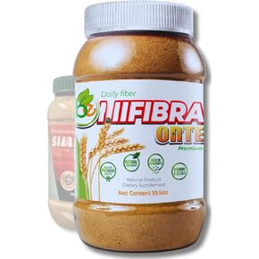 BE Fibra Premium Daily use Fiber Supplement–10.5 oz Simi-Style Blend with Wheat Bran, Algas, Maguey & More Natural Ingredients + Antioxidants & Vitamins A, B12, C & D–Supports Digestive Wellness Simi