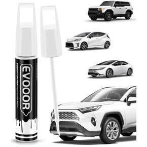 070 Blizzard Pearl Tricoat Touch Up Paint متوافق مع Toyota Accution Match 2 in 1 Touch Up Paint for Chips and Nicks Repair