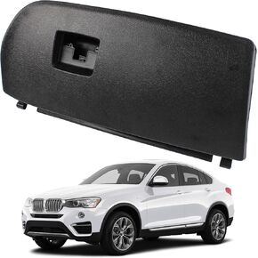 Black Dash Glove Box Door Cover Lid Compatible With 2011-2017 BMW X3 F25 2015-2018 BMW X4 F26 Glove Compartment Lid Glove Box Cover Replaces 51166839000 51-16-6-839-000 51169242086