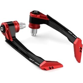 Motorcycle Brake Clutch Lever Guards Handlebar Protector For Ya.ma.ha MT-09 /SP 2018 2019 2020 2021 2022 2023 2024 MT09 MT 09 Handguard Accessories (Red)