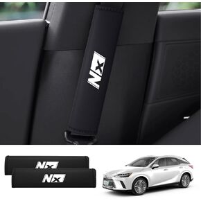 Nappa Leather Count Counter Counter Pad ، غطاء حزام المقعد لـ Lexus RX 350 350H 500 و compaptiable مع لكزس جميع نماذج السيارات