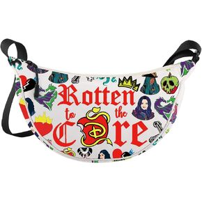 LEVLO Jay Crossbody Bag Carlos Fans Gift Rotten to the Core Mal Shoulder Bag Jay & Mal Movie Merchandise