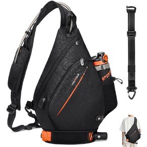 Buy The Bundle: Sling Hydration Backpack+2L Water Bladder [Crossbody Hydration Backpack,Sling Hydration Pack,Large Sling Bag