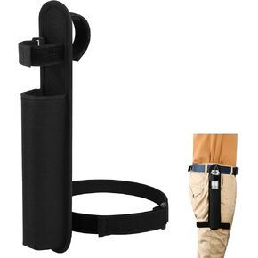 حامل الحزام Cosmos Lightsaber Lightsaber hilt حمل الحافظة الساق مع حلقة حزام قابلة للتعديل ، حقيبة الفخذ الصابر الخفيفة لملحق زي Cosplay