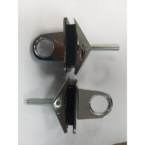 05649/5648 Universal Stake Pocket Anchor Points for Pickup Trucks 2-Pack Chrome Plated