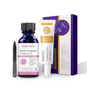 Toenail Fungus Treatment Extra Strength,Nail Fungus Treatment for Toenail and Fingernails,Fungus Nail Treatment Liquid 30ML and Fungal Nail Repair Cream Plant Extract Ingredients.