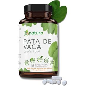 Pata de Vaca Capsules(Cow's Foot) – 1500 mg Per Serving, 90 Veggie Caps – 100% Natural, Organically Grown Superfood – Premium Quality Herbal Supplement