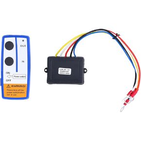 Dump Trailer Remote Kit-Winch Remote Kit ، 12 فولت كهربائي Winch جهاز التحكم عن بُعد في جهاز إرسال جهاز استقبال جهاز الإرسال البديل لشاحنة ATV SUV