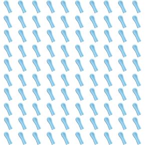 Ear Wax Removal Replacement Tips for Ear Camera, 100 Pieces Replacement Tips Ear for Wet/Dry Ear Wax Cleaning - Ear Spoons Accessories Set for Teens Adults Ear Wax Removal Endoscope