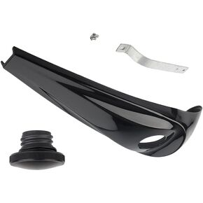 Dash Fuel Console with Gas Tank Cap Cover, Compatible with Harley Street Electra Road Glide
