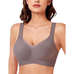 V Lace Bras for Women No Underwire Seamless Bralettes for Women Wireless Bra Soft Support Everyday T Shirt Bras