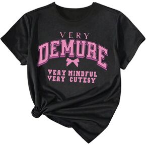 SOLY HUX Girl's Cute Graphic Tees Letter Print Preppy T Shirts Short Sleeve Crew Neck Casual Teen Tops