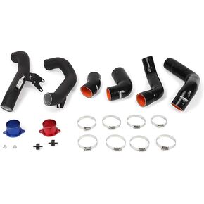 Mishimoto Intercooler Pipe Kit Compatible With Honda Civic 1.5T, 2016-2021/Honda Civic Si, 2017-2021 Black