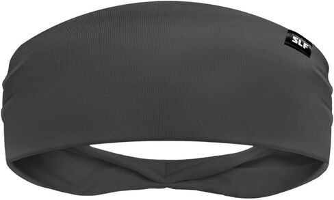 Solid Headband for Men and Women - Sports Sweatband - Workout, Football, Running, Yoga - Lightweight & Quick Dry in Saudi Arabia