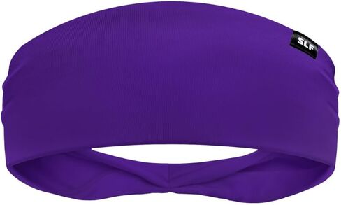 Solid Headband for Men and Women - Sports Sweatband - Workout, Football, Running, Yoga - Lightweight & Quick Dry in Saudi Arabia