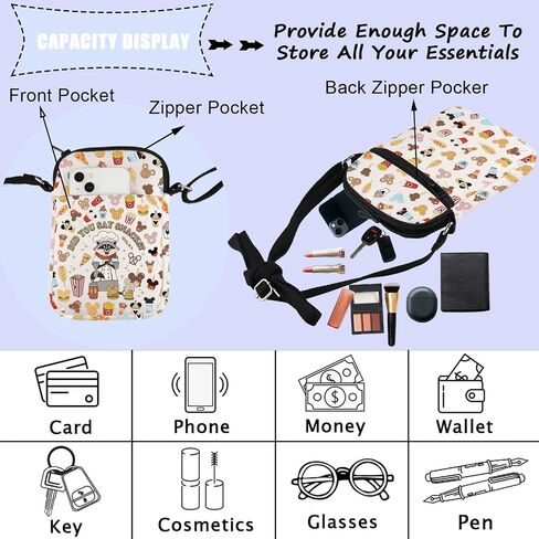 ENSIANTH Indian Princess Crossbody Bag Raccoon Did You Say Snacks Gift Fairy Tale Fans Messenger Bag Kingdom Trip Gift in Saudi Arabia