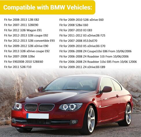 غطاء رأس صمام PCV Cover PCV Cylinder Cylinder Cylinder Head Tear متوافق مع 2007-2013 B-M-W 128i ، 328i ، 528i ، X3 ، X5 ، Z4 N20 ، N26 ، N51 ، N52 استبدال#1112752281 in Kuwait