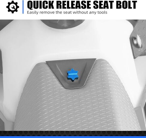 Orange Motorcycle Seat Quick Release Screws Bolt Compatible with KTM 125-450 XC SX XCF SXF 2023-24 150-500 EXC EXCF XCW XCF-W XW-F 2024,See Fitment in Kuwait