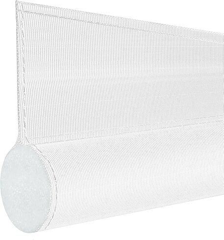 Door Draft Stopper 36 inches White, Single-Sided Sound Proof Door Noise Blocker and Door Bottom Seal Strip Stopper, Energy-Saving Under Door Soundproofing Draft Blocker Reduces Light, Sound, Dust in Kuwait