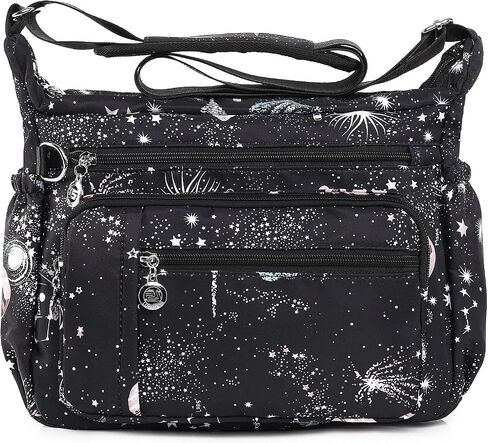 YouNuo Cross body Purse, Nylon Crossbody Bags for Women with Pockets and Compartments, Waterproof Crossbody Shoulder Handbags in Saudi Arabia