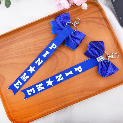 YALLNASL Pin Me Ribbon for Cheer Bag Backpack Cheer Keychain for Women Girls Cheerleader Graduation Gifts for Daughter Niece in Saudi Arabia