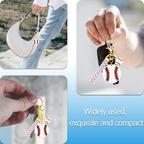 Sports Keychain Gifts for Women Sports Lover Gifts for Teen Boys Girls Soccer Basketball Football Baseball Key Chain in Saudi Arabia