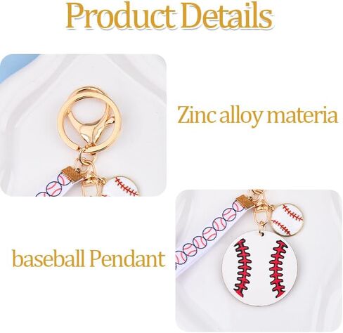 Sports Keychain Gifts for Women Sports Lover Gifts for Teen Boys Girls Soccer Basketball Football Baseball Key Chain in Saudi Arabia
