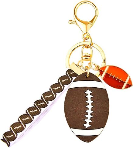 Sports Keychain Gifts for Women Sports Lover Gifts for Teen Boys Girls Soccer Basketball Football Baseball Key Chain in Saudi Arabia
