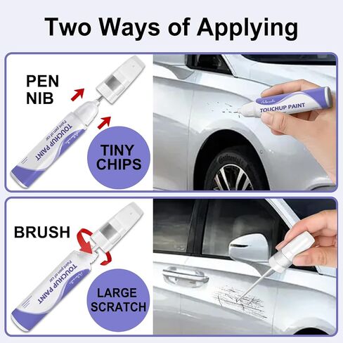 Touch Up Paint for Mercedes Benz Polar White (149/9149)-Exact Match–Chips and Nicks TouchUp Paint Pen Scratch Repair Car Accessories Car Paint Pen for Erase Car Scratches in Saudi Arabia