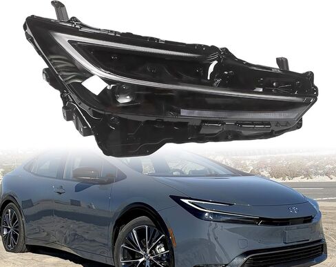 مجموعة مصباح جانبي للركاب الأيمن متوافق مع 2023-2024 Prius LE/XLE/Limited in Kuwait