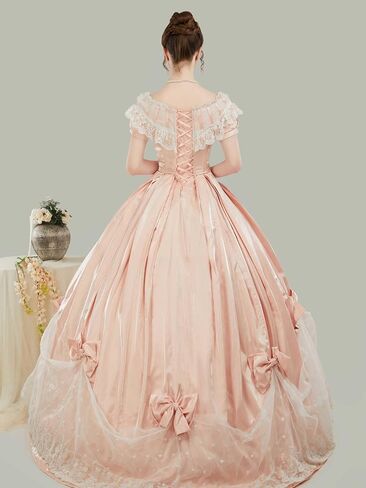 Medieval Renaissance Dress 18th Century Victorian Ball Gown Dress Halloween Costume in Kuwait