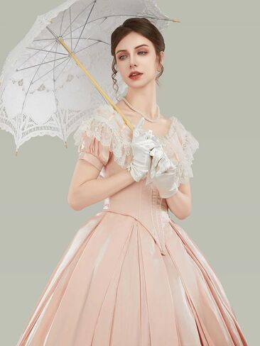 Medieval Renaissance Dress 18th Century Victorian Ball Gown Dress Halloween Costume in Kuwait