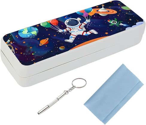 Eyeglass Case Hard Shell, Portable Sunglass Case, Fashionable PU Leather Eyeglass Case in Kuwait