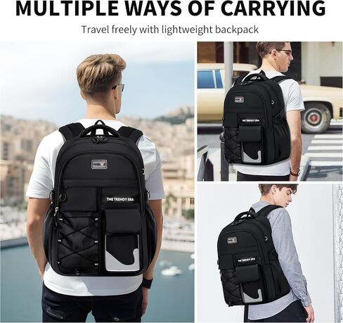 teenage student backpack,encrypted material， multiple compartments and large capacity backpack with anti-theft pockets，Water repellent backpacks suitable for middle and high school Men & Women in Saudi Arabia