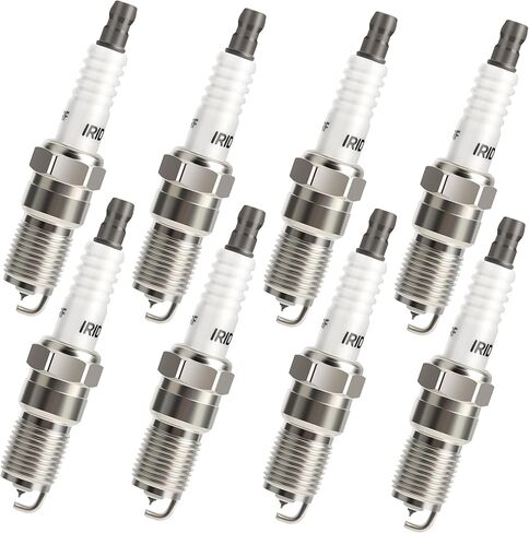 Fordium Spark Plugs 8 Pack 7164 TR55IX متوافق مع 1997-2010 Ford F150 V8 4.6 5.4 ، فورد إكسبيديشن مستكشف موستانج ، كاديلاك ، تشيفي ، جي إم سي ، لينكولن ، بويك ، مركبات الزئبق-4.1-8.1 لتر in Kuwait
