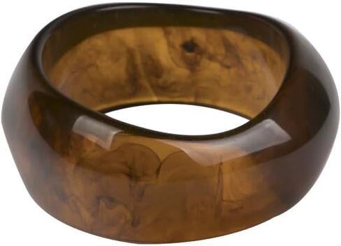 Chunky Acrylic Bangle Bracelet Cuff Colorful Irregular Large Resin Cute Candy Geometric Polygon Wide Transparent Wristbands Bracelets Statement Jewelry for Women in Saudi Arabia