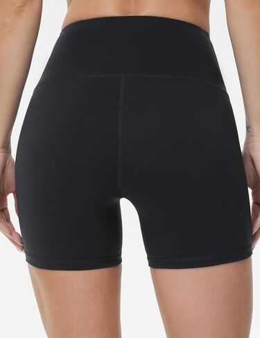THE GYM PEOPLE Women's High Waist Yoga Workout Shorts Tummy Control Fitness Athletic Running Compression Shorts in Saudi Arabia
