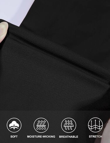 THE GYM PEOPLE Women's High Waist Yoga Workout Shorts Tummy Control Fitness Athletic Running Compression Shorts in Saudi Arabia