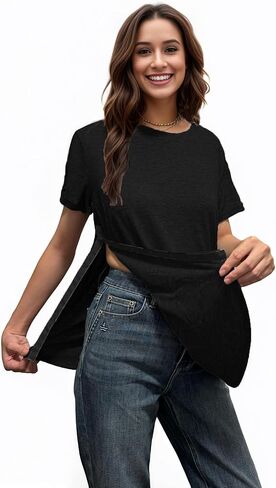 youdiao post الكتف جراحة قميص للمرأة تمزق بعيدا المفاجئة قصيرة الأكمام تعافي الكفة يجب أن يرفع ملابس كيميائية in Kuwait