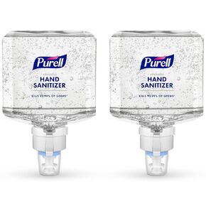 PURELL Advanced Hand Sanitizer Gel, Clean Scent, 1200 mL Refill for PURELL ES8 Automatic Hand Sanitizer Dispenser (Pack of 2) - 7763-02