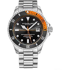 Stuhrling Depthmaster Heritage Diver سويس