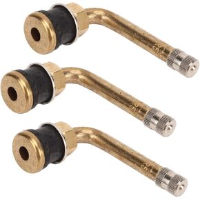 تمديد جذع صمام الإطارات Kimiss لمقطورة الشاحنة RV 90 درجة كوع النحاس صمام الخدش امتداد الجذعية 20pcs محول صمام الإطارات