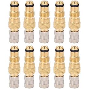 Tractor Air Liquid Valve Stem, 10PCS Tractor Air Liquid Valves Tire Brass Valve Stem TR218A CH3 Core Housings Replacement