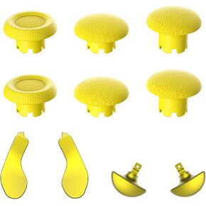 عصا تحكم بديلة لوحدة تحكم PS5 Edge، 6 مقابض عصا إبهام و 4 مجاذيف خلفية أزرار معدنية لوحدة تحكم PS5 Edge، أحمر in Kuwait