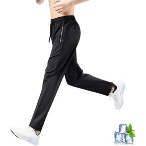 Beeswan Pants, StretchActive Summer Unisex Ultra Stretch Quick Drying Pants for Women Men (Straight, XXS-4XL)